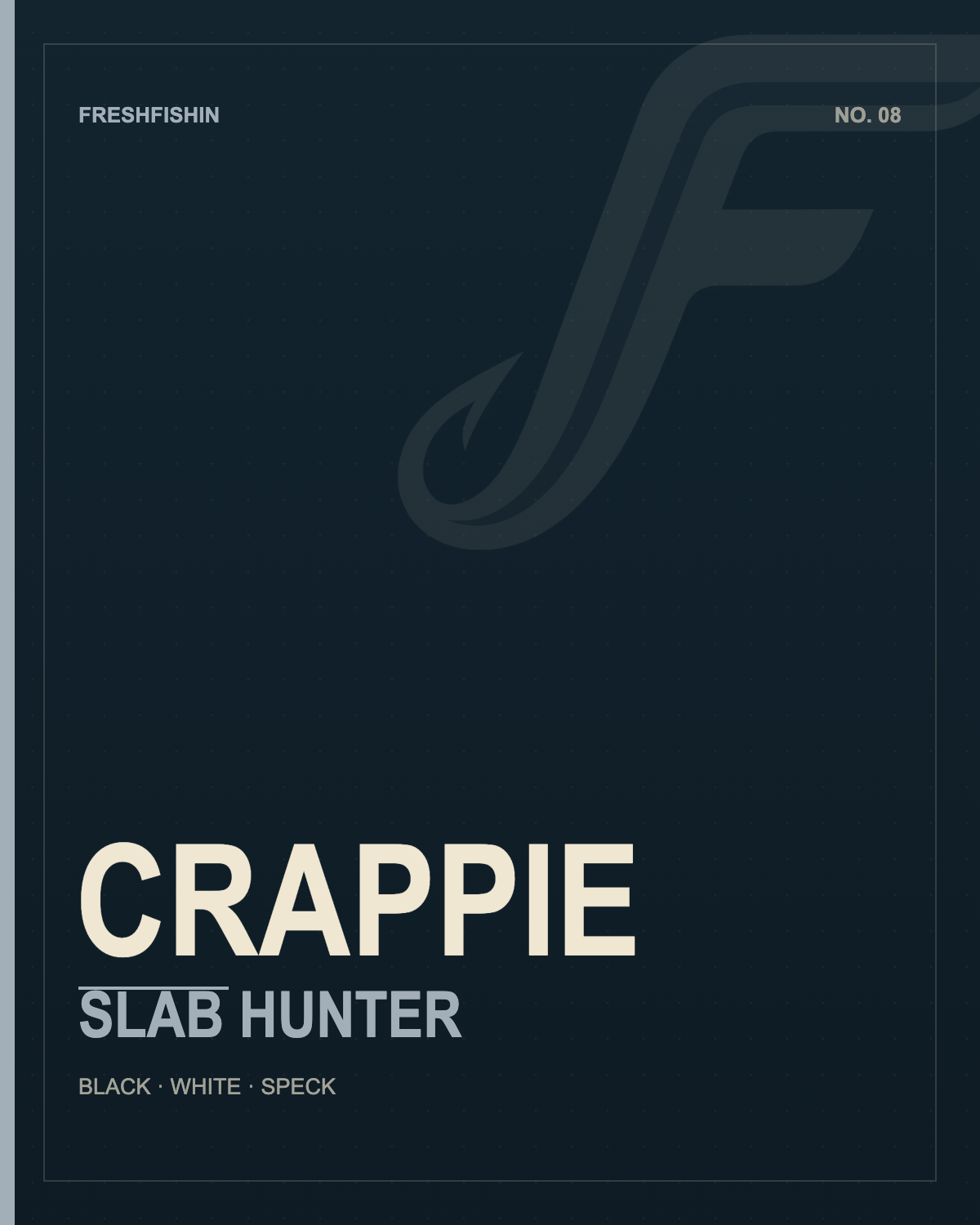 FreshFishin Crappie — Slab Hunter collection tile, crappie