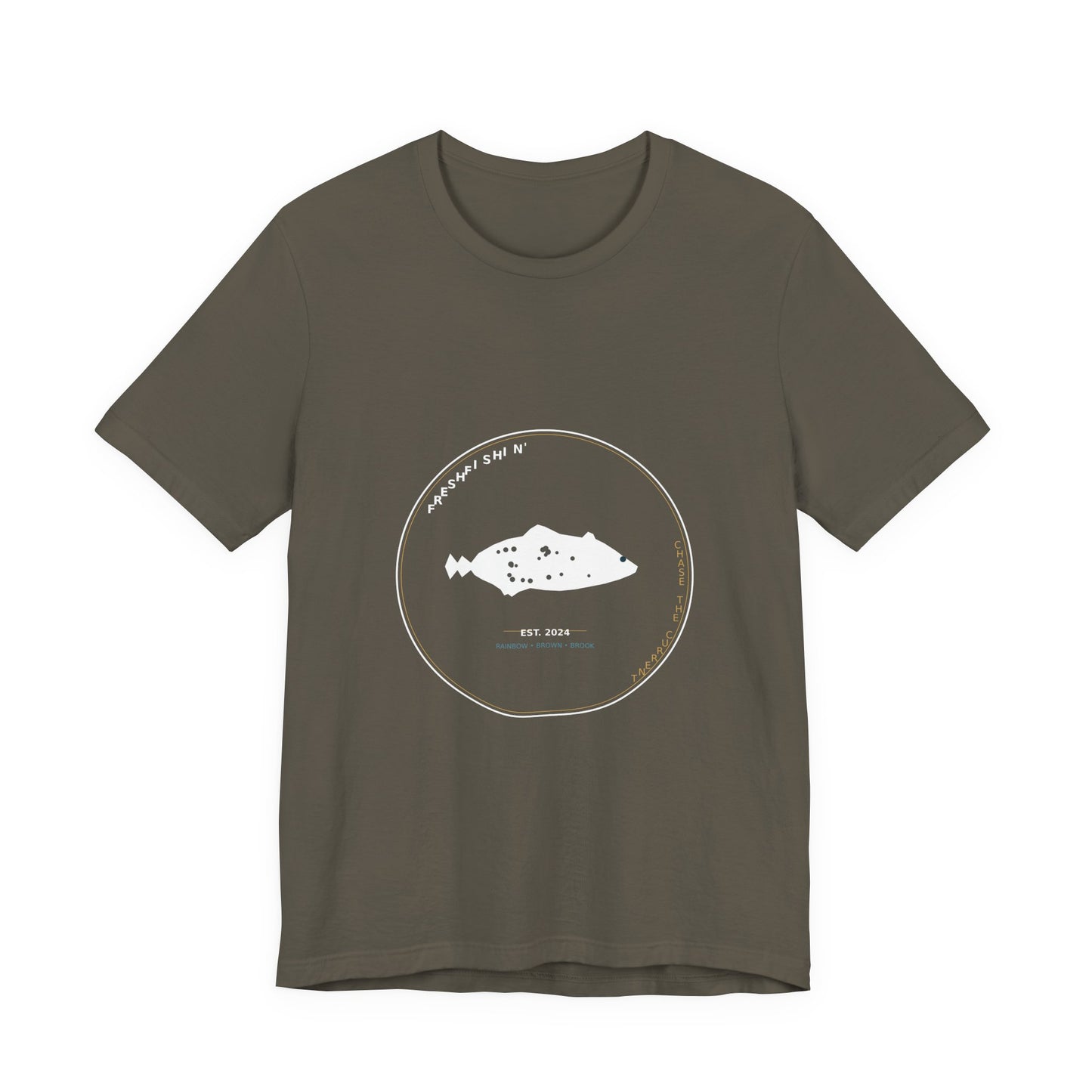Trout Badge Emblem Tee