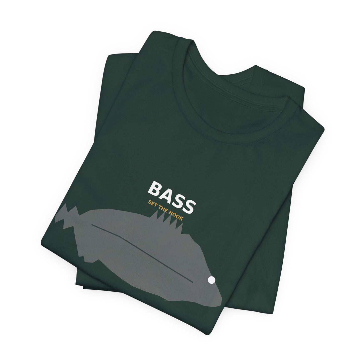 Bass Typography Back Print Tee