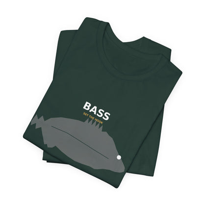 Bass Typography Back Print Tee