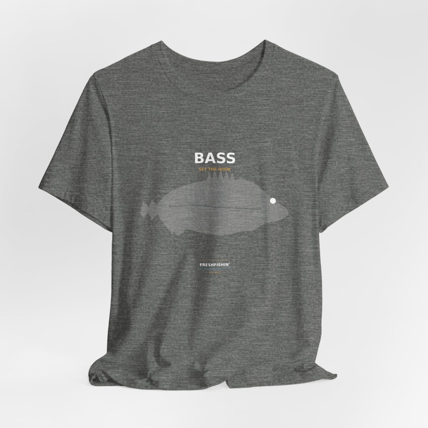 Bass Typography Back Print Tee