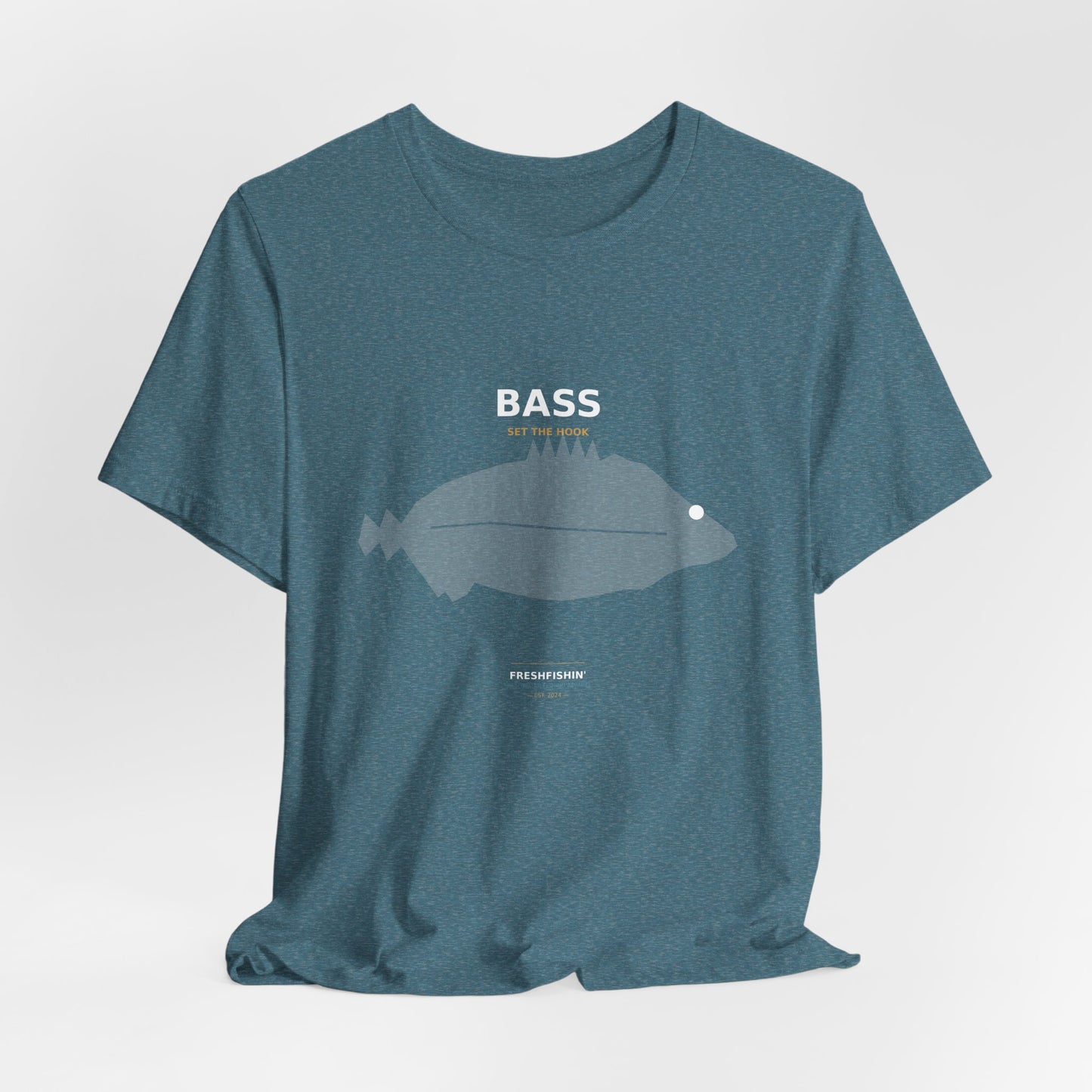 Bass Typography Back Print Tee