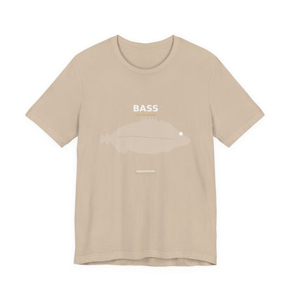 Bass Typography Back Print Tee