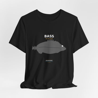 Bass Typography Back Print Tee