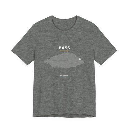Bass Typography Back Print Tee