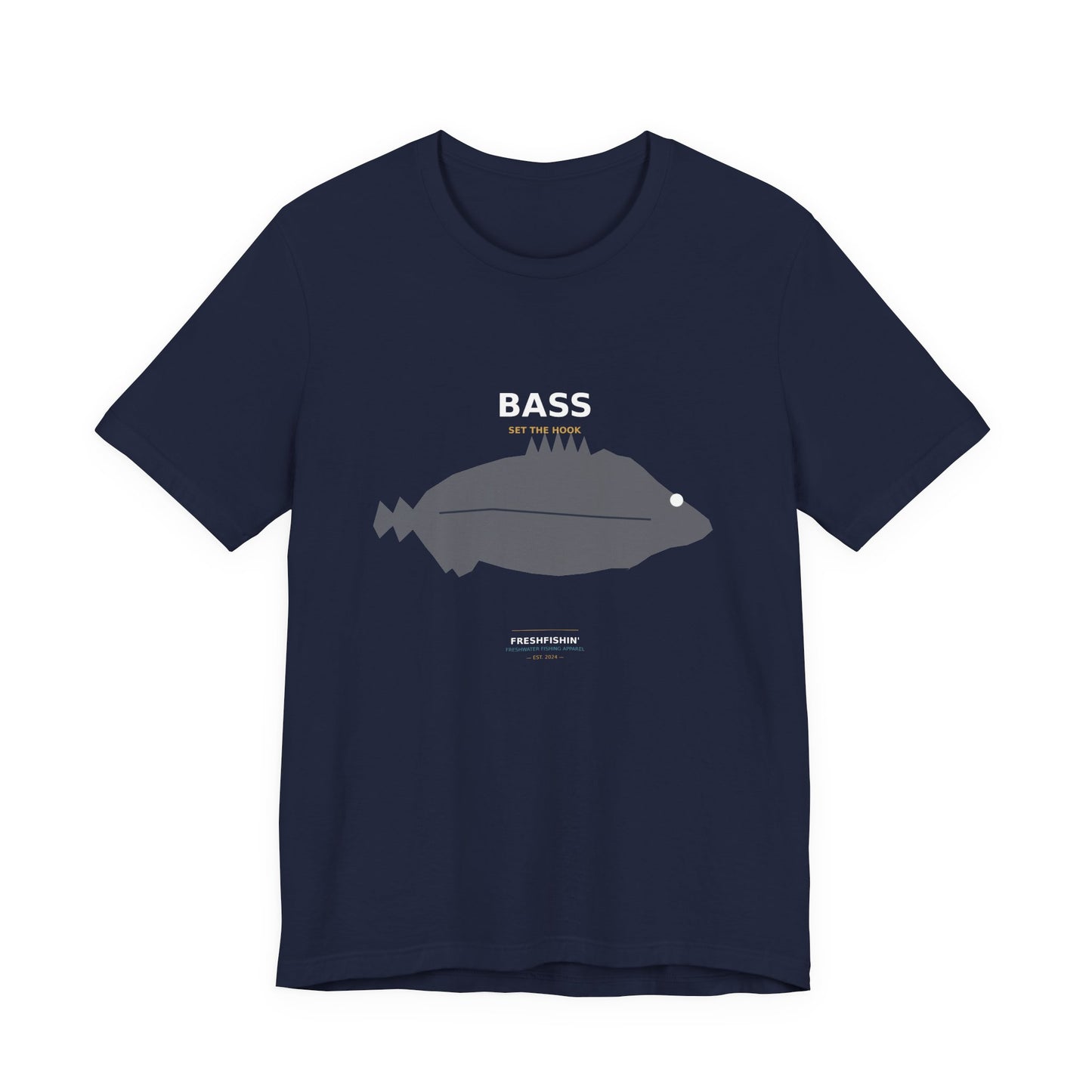 Bass Typography Back Print Tee