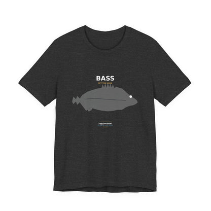 Bass Typography Back Print Tee