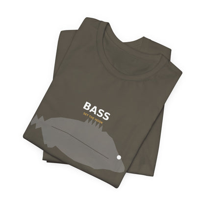 Bass Typography Back Print Tee