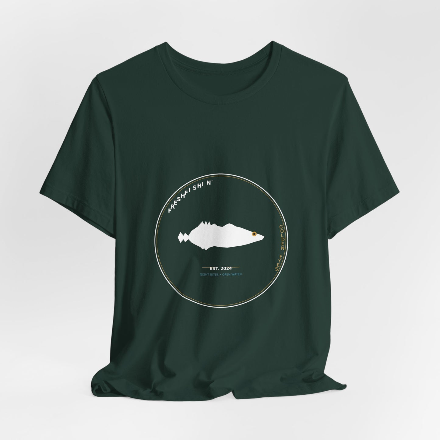 Walleye Badge Emblem Tee