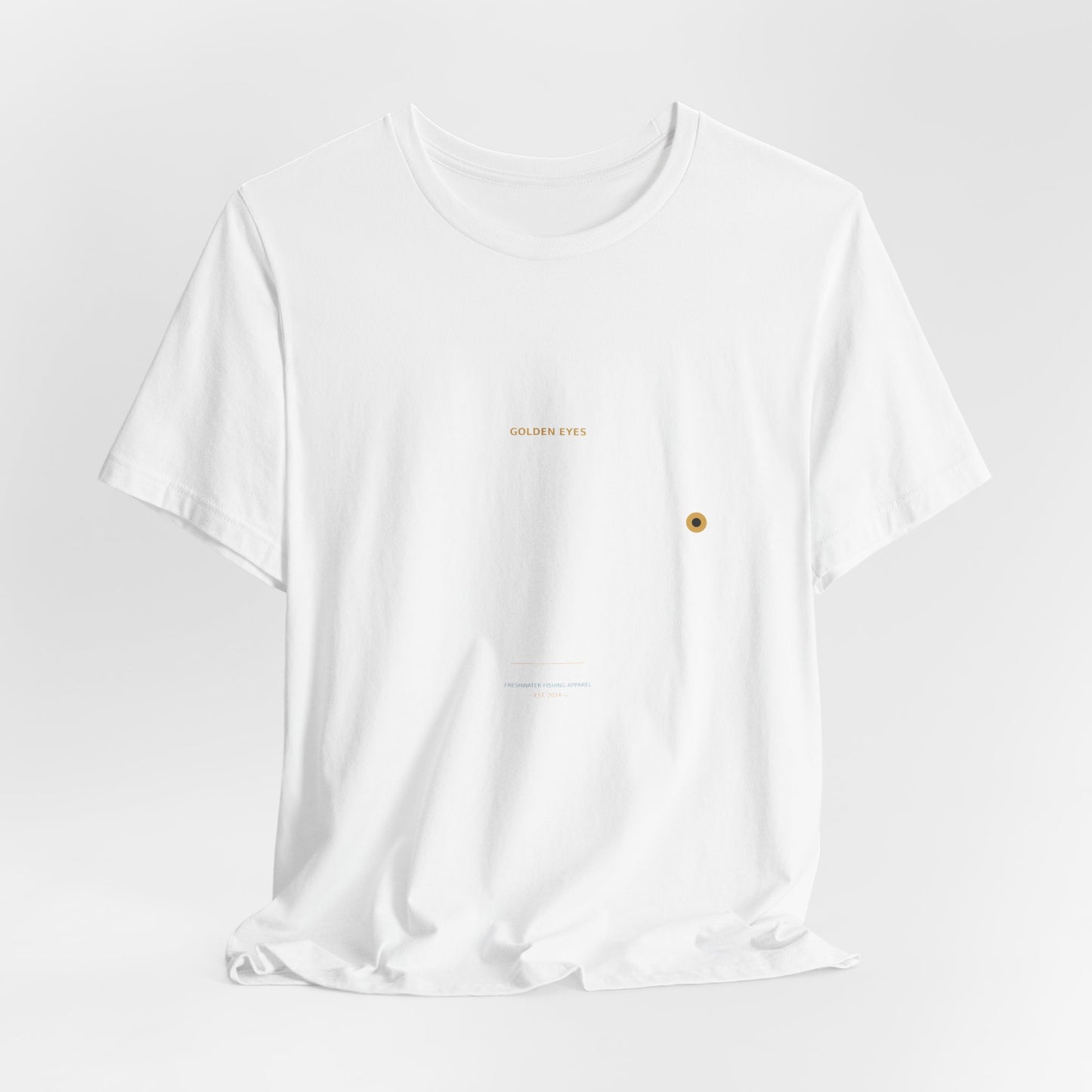 Walleye Typography Back Print Tee