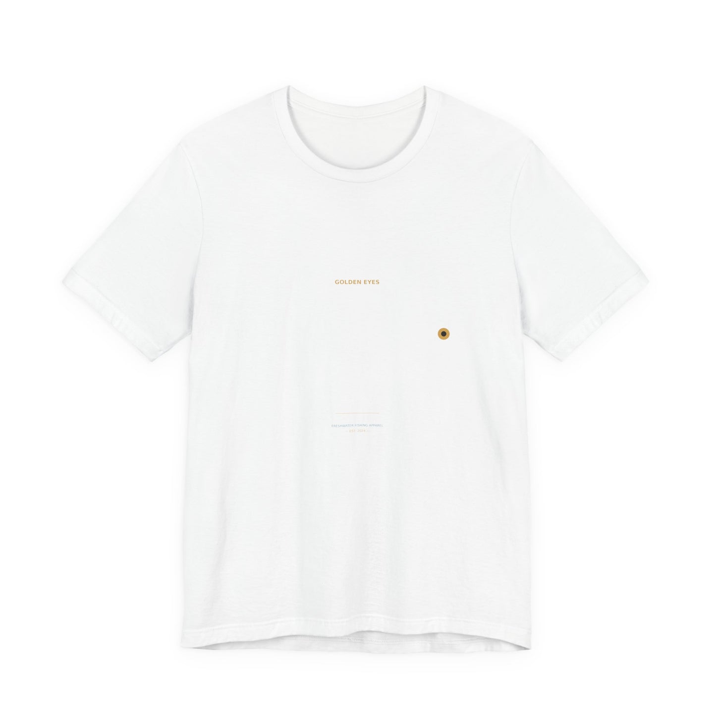 Walleye Typography Back Print Tee