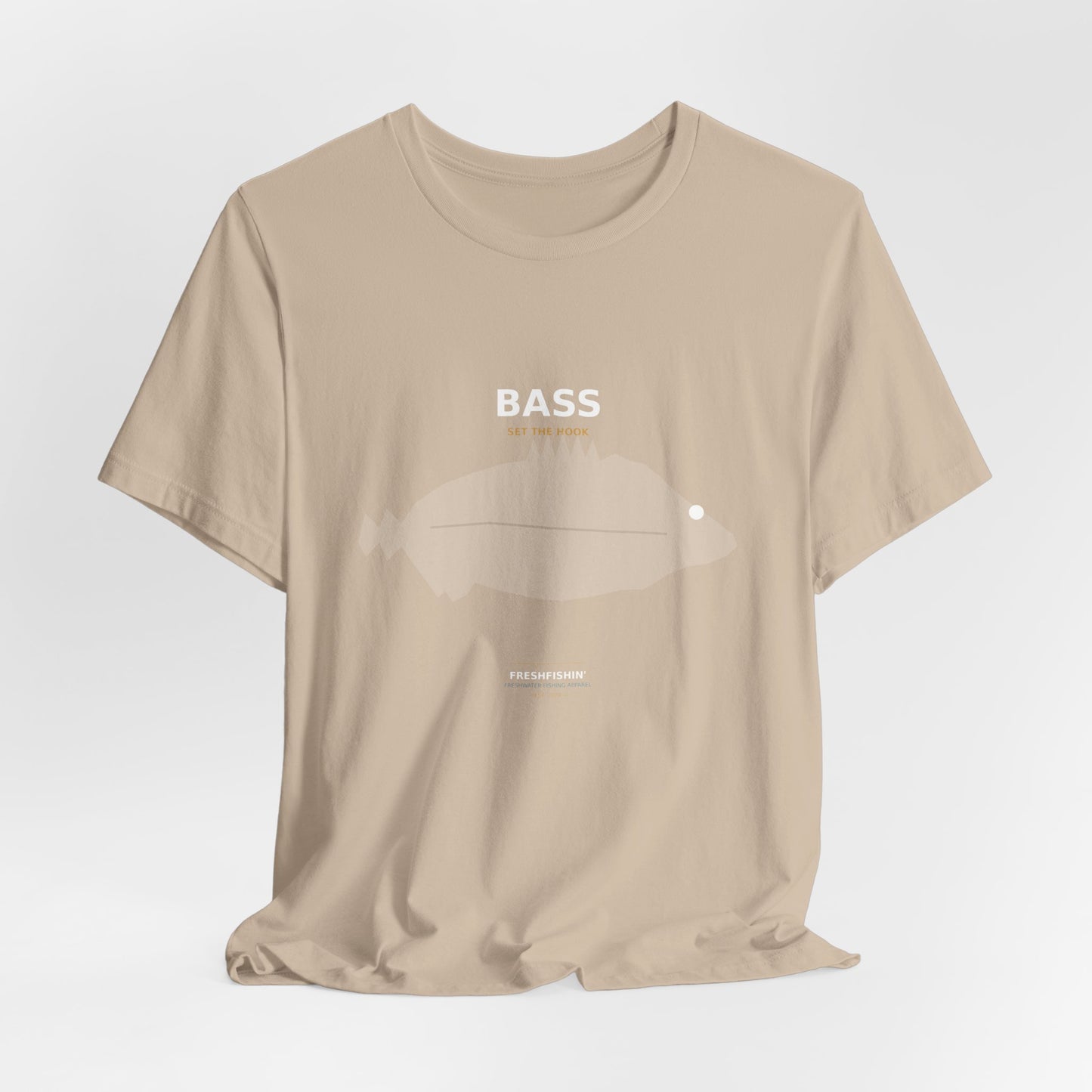 Bass Typography Back Print Tee