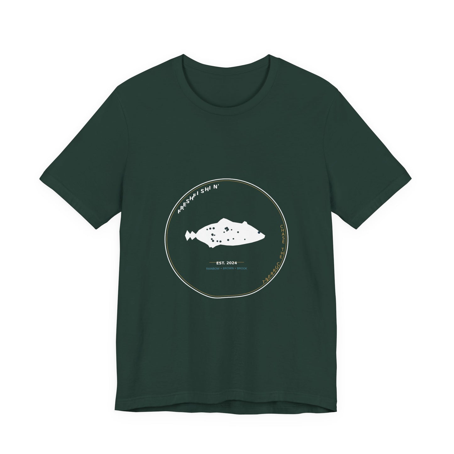 Trout Badge Emblem Tee