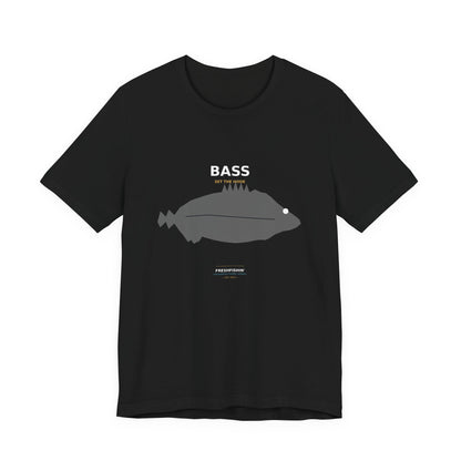 Bass Typography Back Print Tee