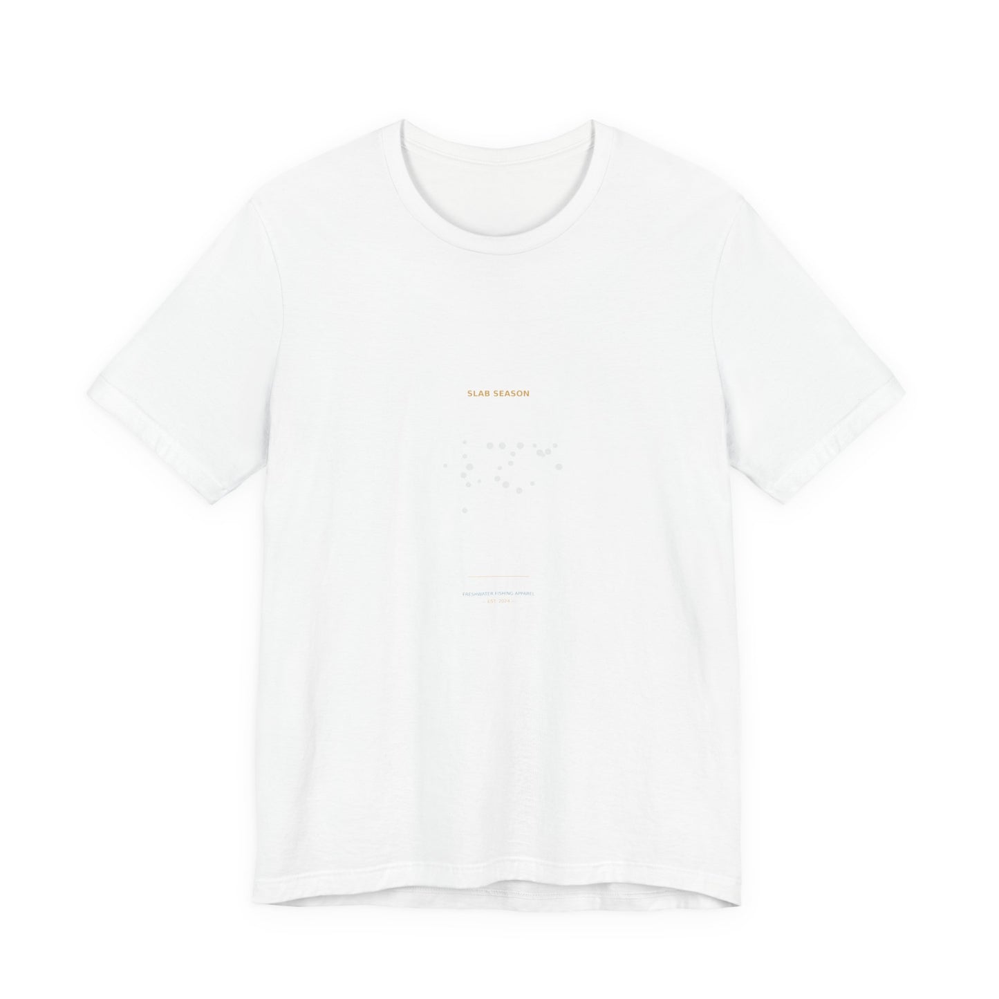 Crappie Typography Back Print Tee