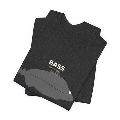 Bass Typography Back Print Tee