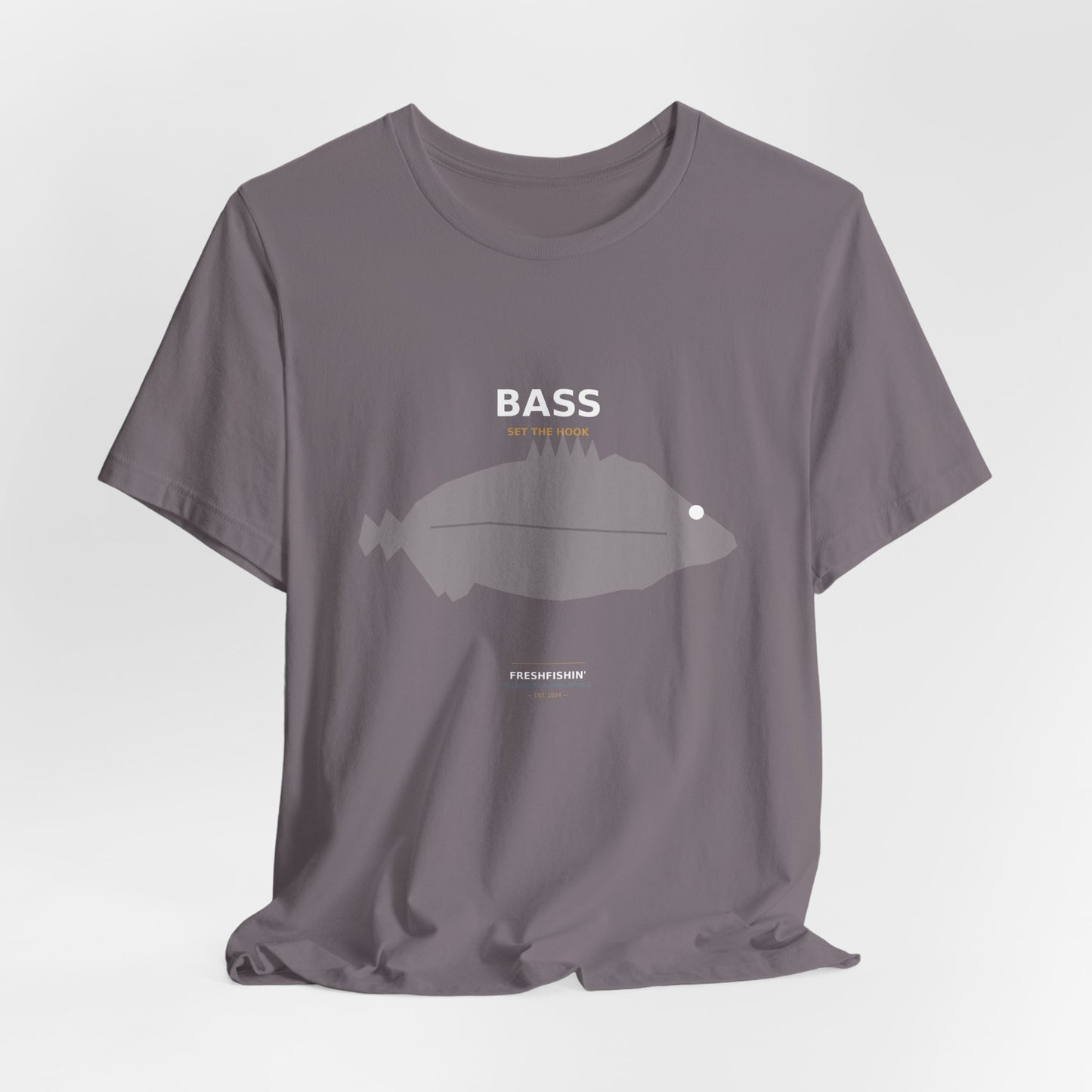 Bass Typography Back Print Tee