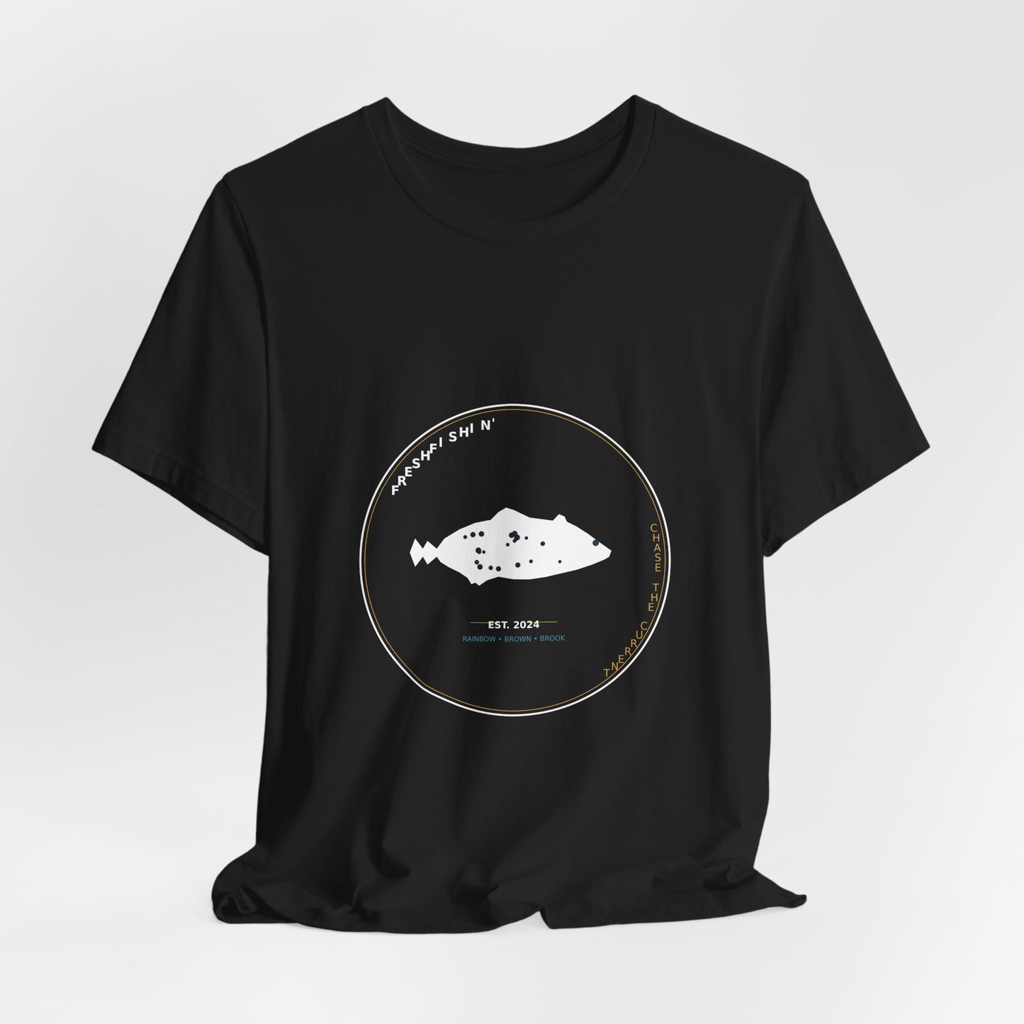 Trout Badge Emblem Tee