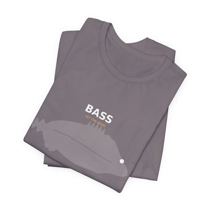 Bass Typography Back Print Tee