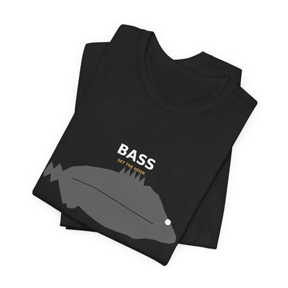 Bass Typography Back Print Tee
