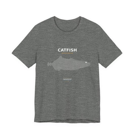 Catfish Typography Back Print Tee