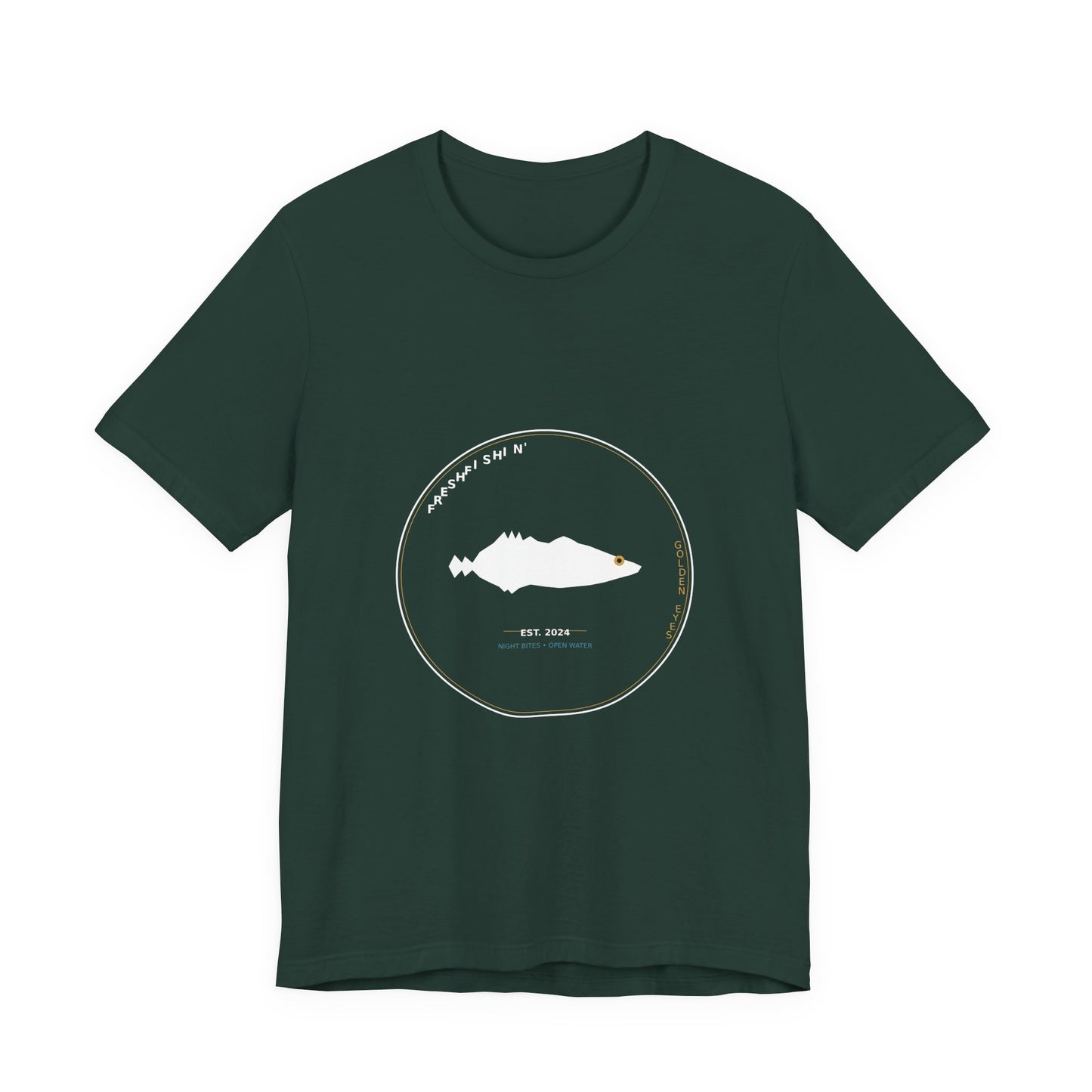 Walleye Badge Emblem Tee