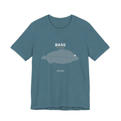 Bass Typography Back Print Tee