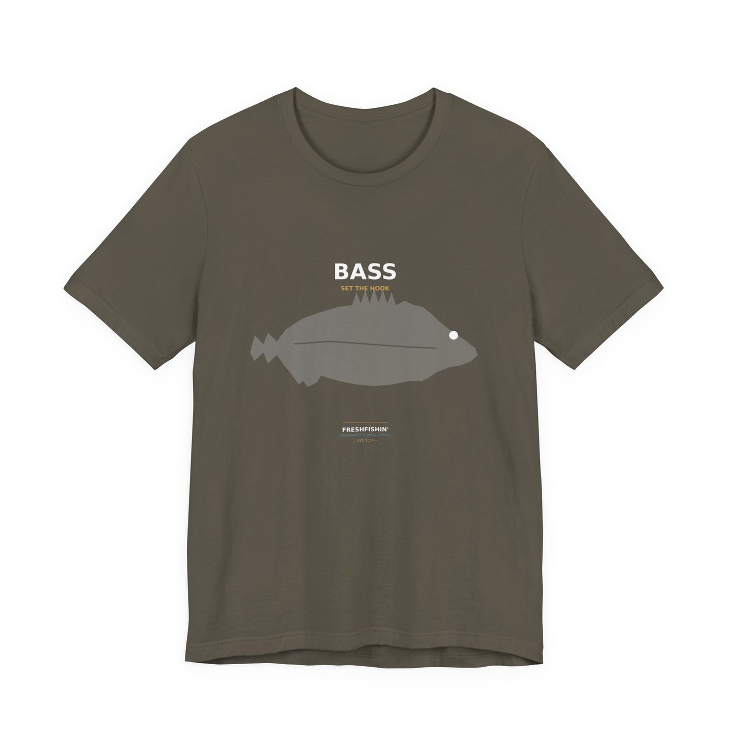 Bass Typography Back Print Tee