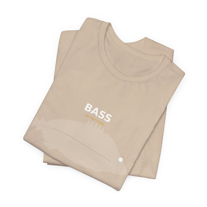 Bass Typography Back Print Tee