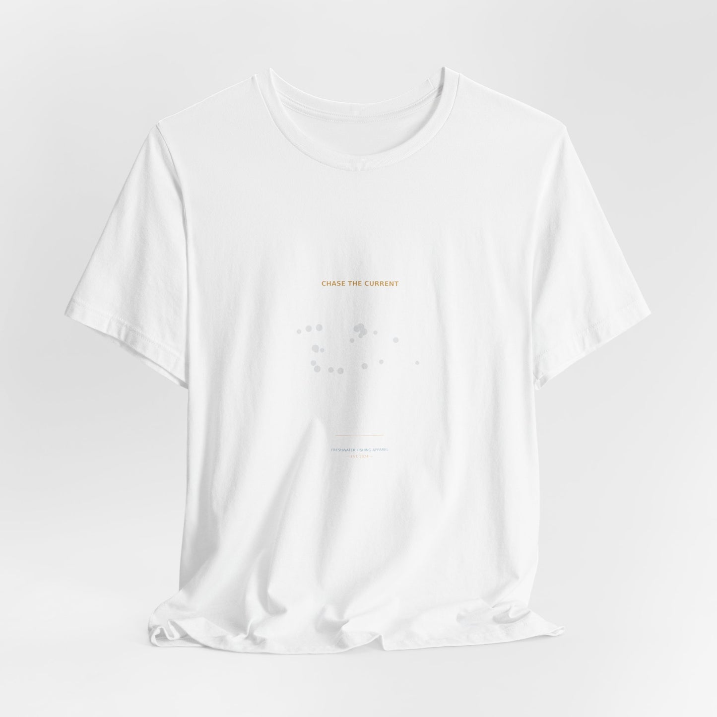 Trout Typography Back Print Tee
