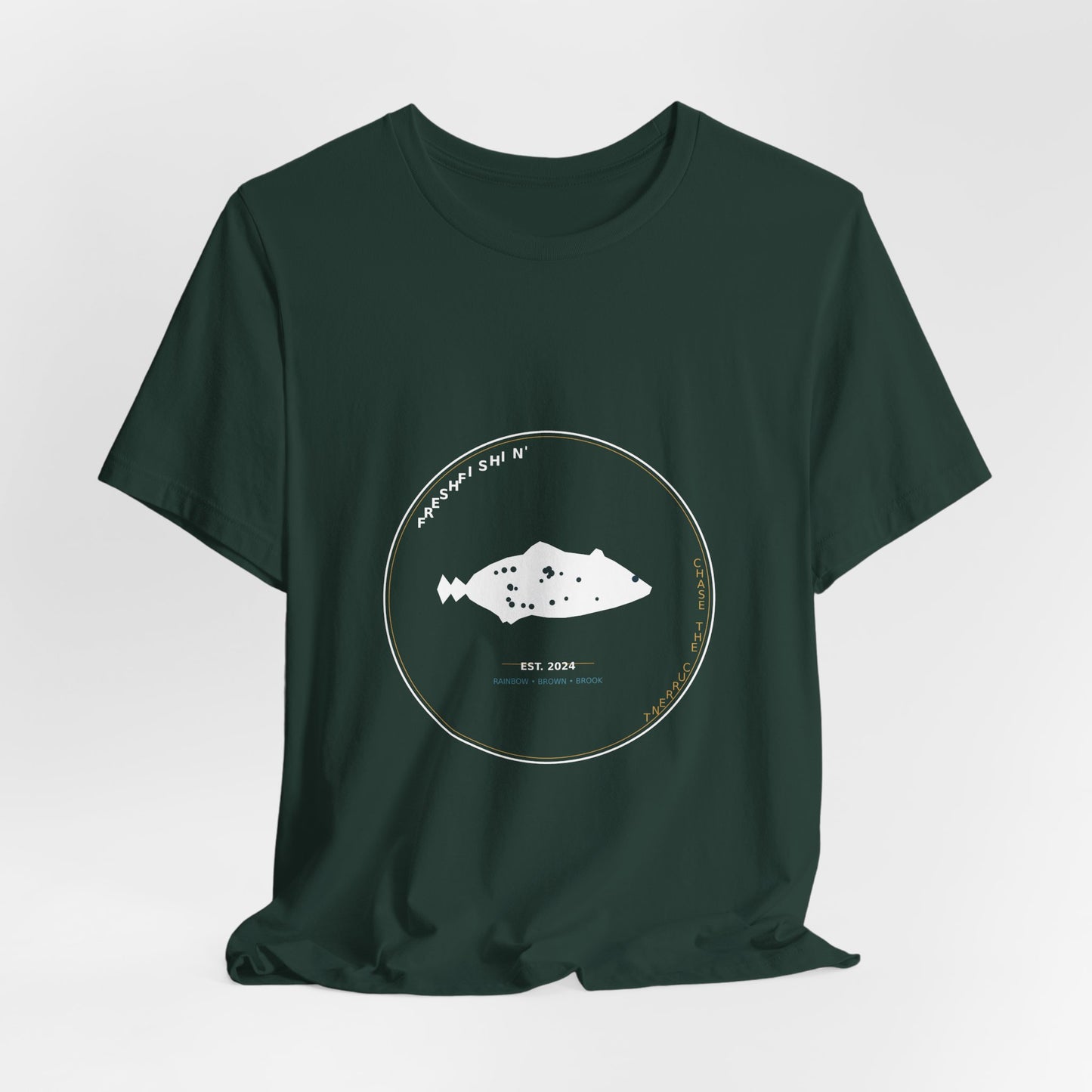 Trout Badge Emblem Tee