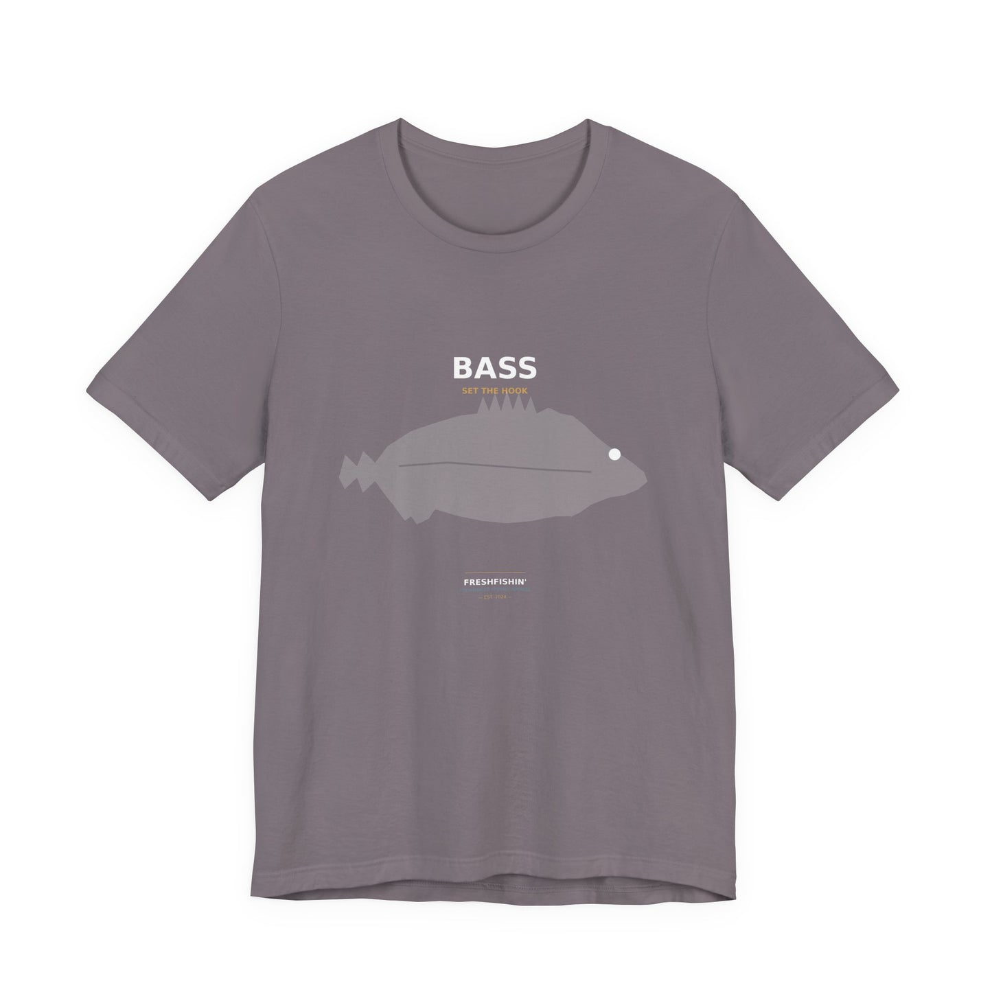Bass Typography Back Print Tee