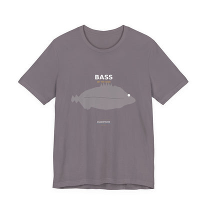 Bass Typography Back Print Tee