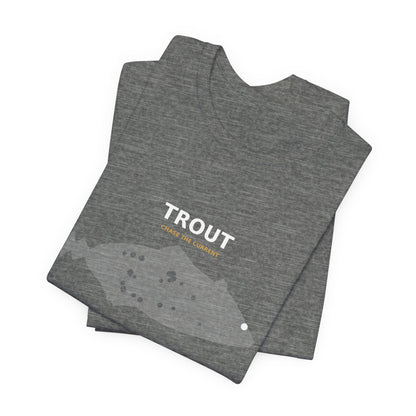 Trout Typography Back Print Tee