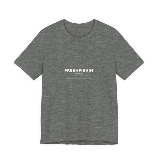 FreshFishin' Coordinates Tee