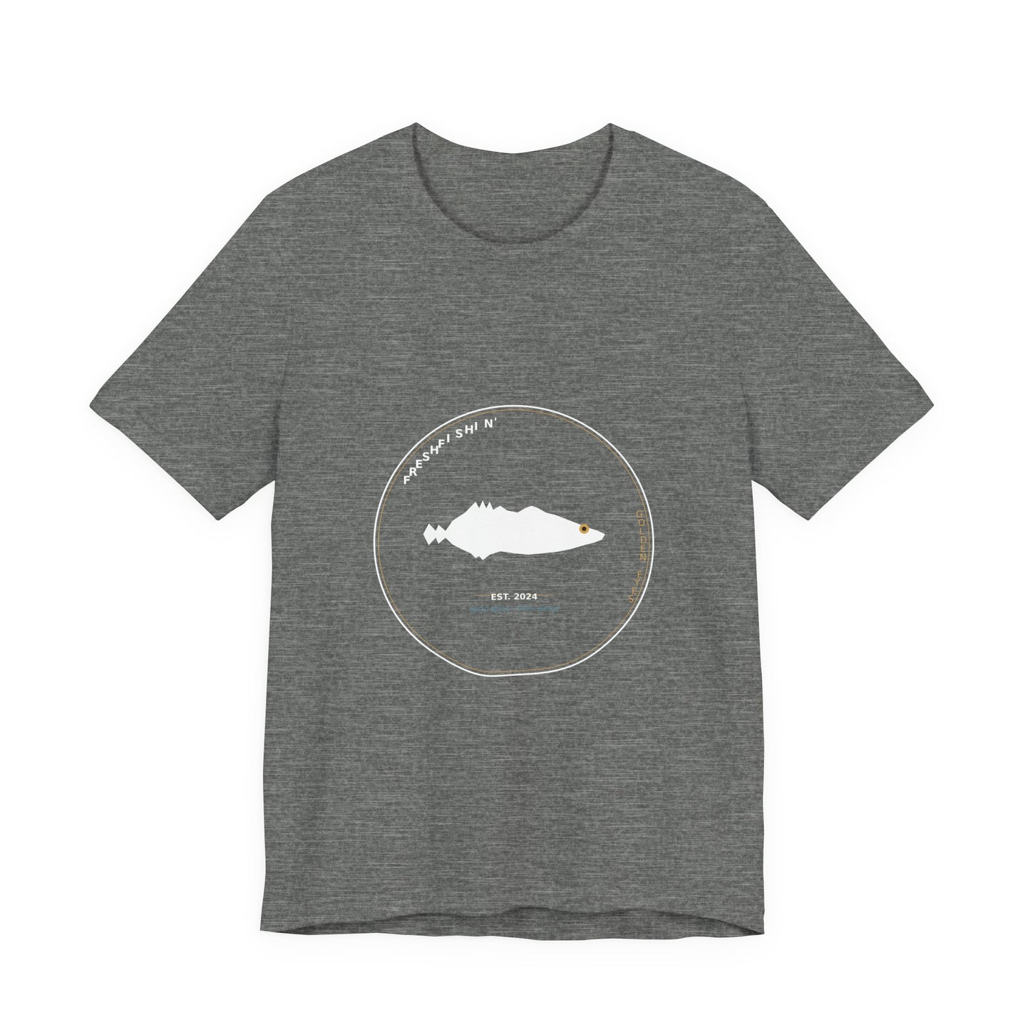 Walleye Badge Emblem Tee